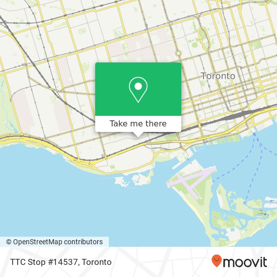 TTC Stop #14537 plan