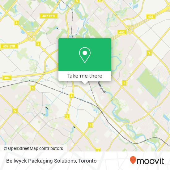 Bellwyck Packaging Solutions map