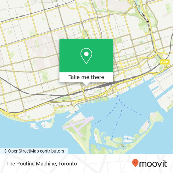 The Poutine Machine map