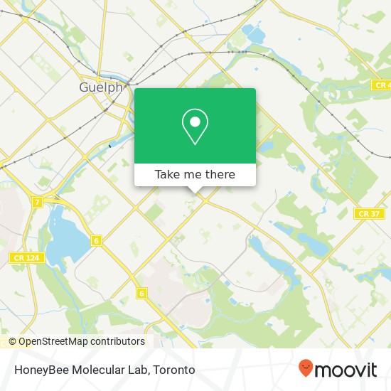 HoneyBee Molecular Lab map