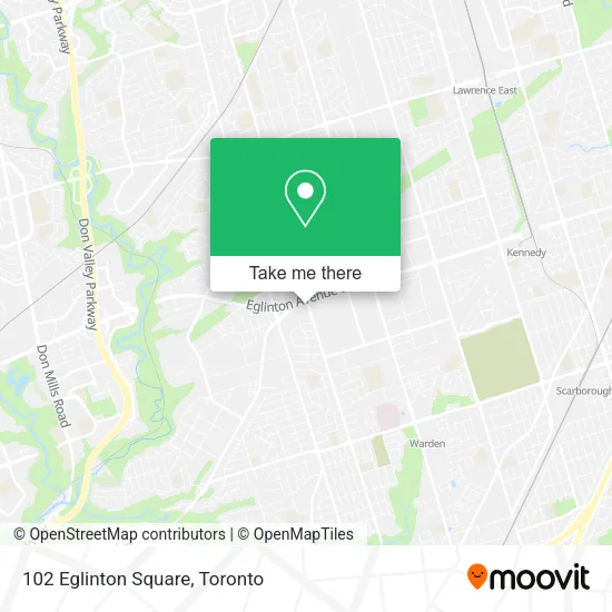 102 Eglinton Square map