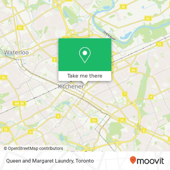 Queen and Margaret Laundry map