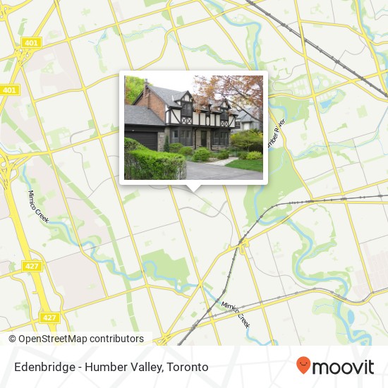 Edenbridge - Humber Valley map