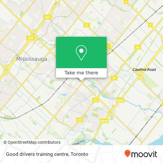 Good drivers training centre map
