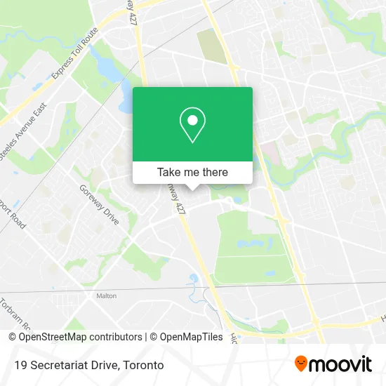 19 Secretariat Drive map