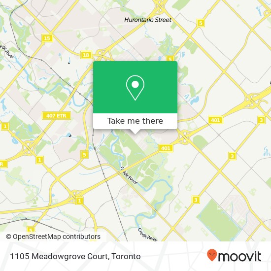 1105 Meadowgrove Court map