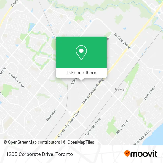 1205 Corporate Drive map