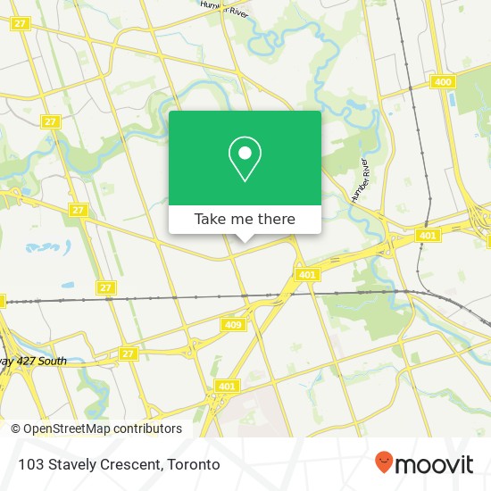 103 Stavely Crescent map