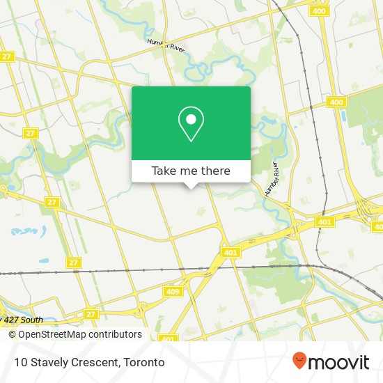 10 Stavely Crescent map