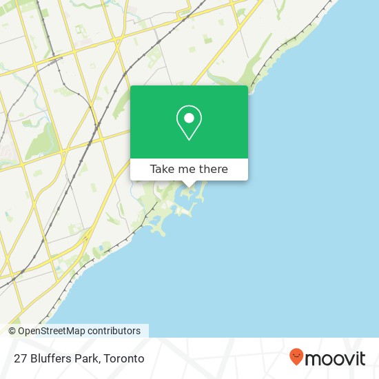 27 Bluffers Park map