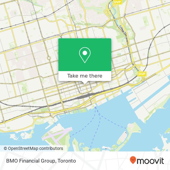 BMO Financial Group map