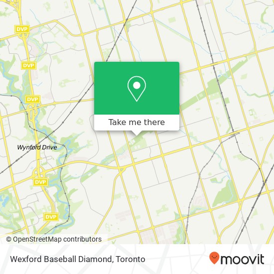 Wexford Baseball Diamond map