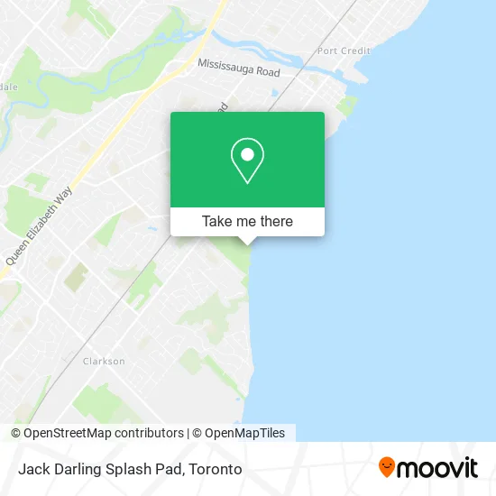 Jack Darling Splash Pad map