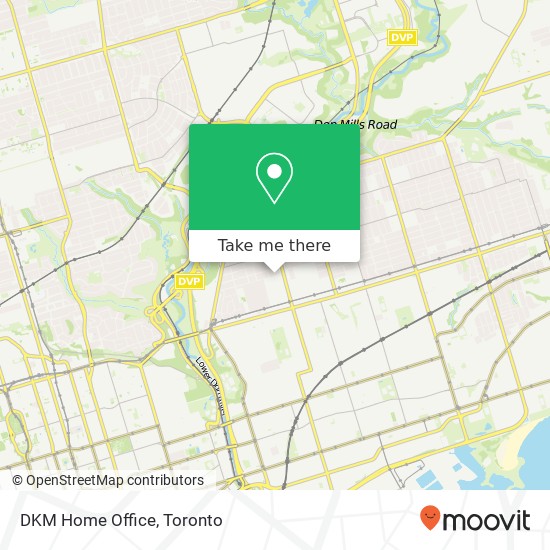 DKM Home Office map