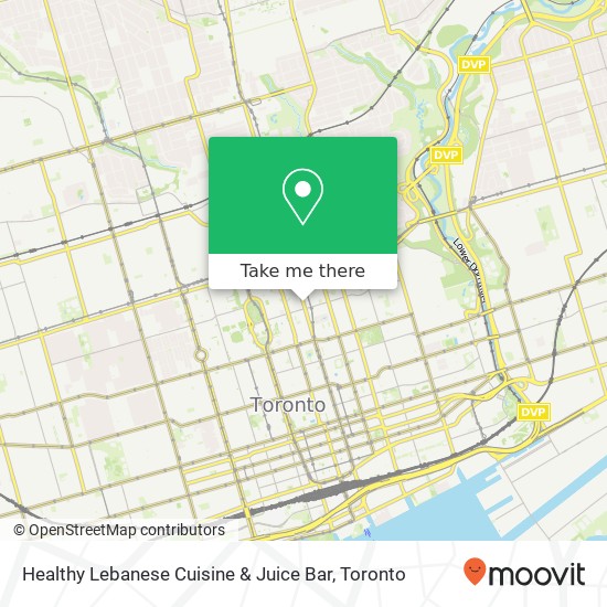 Healthy Lebanese Cuisine & Juice Bar map