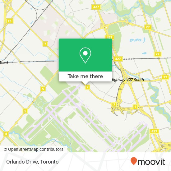 Orlando Drive map