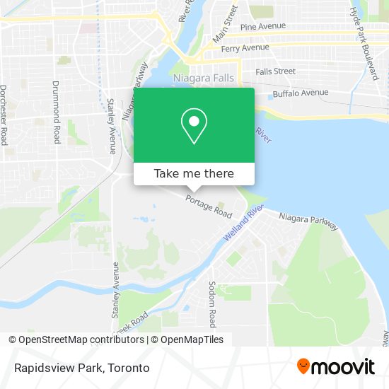 Rapidsview Park map