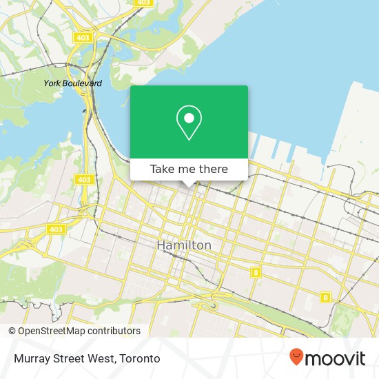 Murray Street West map