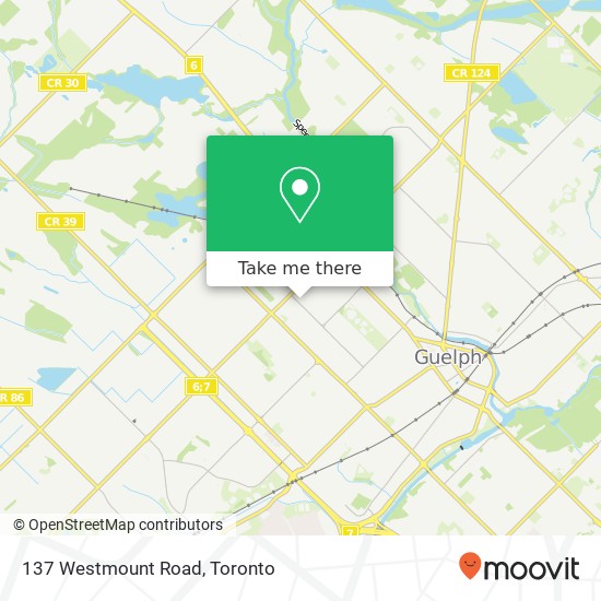 137 Westmount Road map