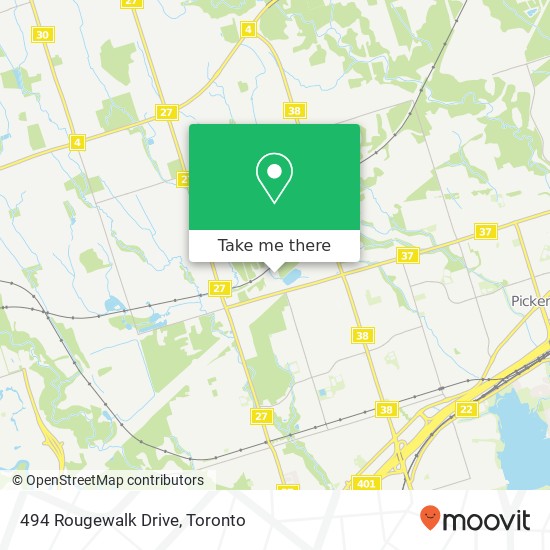 494 Rougewalk Drive map