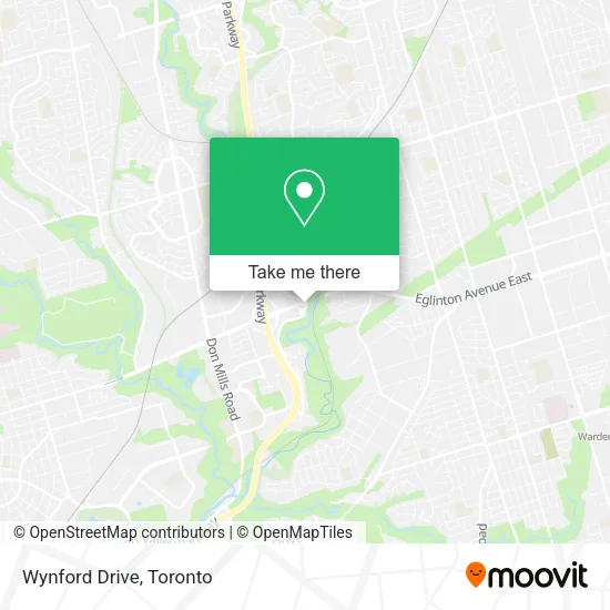 Wynford Drive map