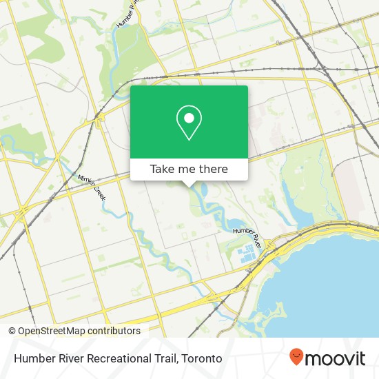 Humber River Recreational Trail plan