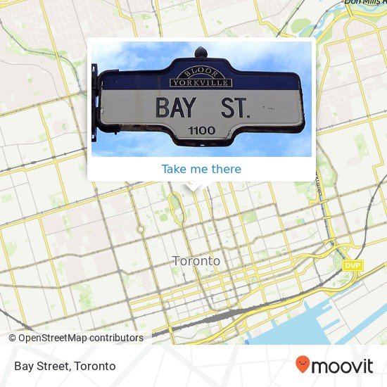 Bay Street map