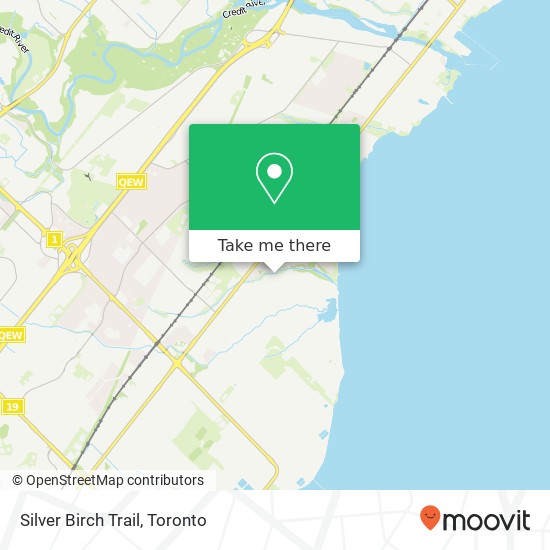 Silver Birch Trail map