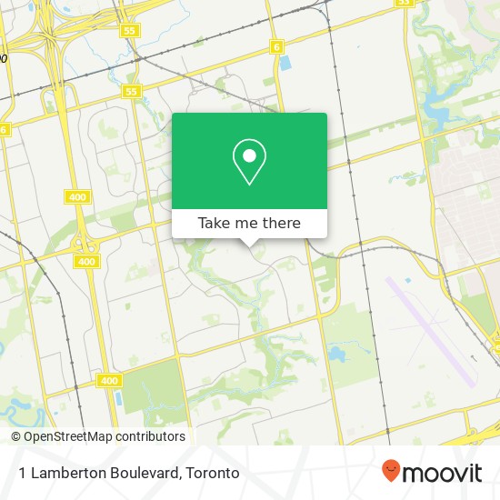 1 Lamberton Boulevard map
