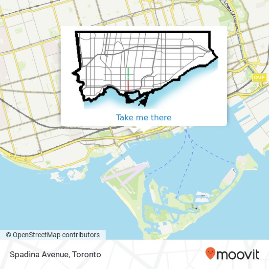 Spadina Avenue plan