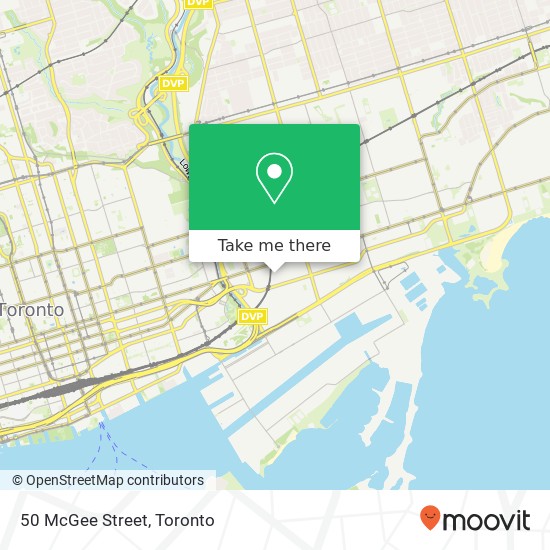 50 McGee Street map