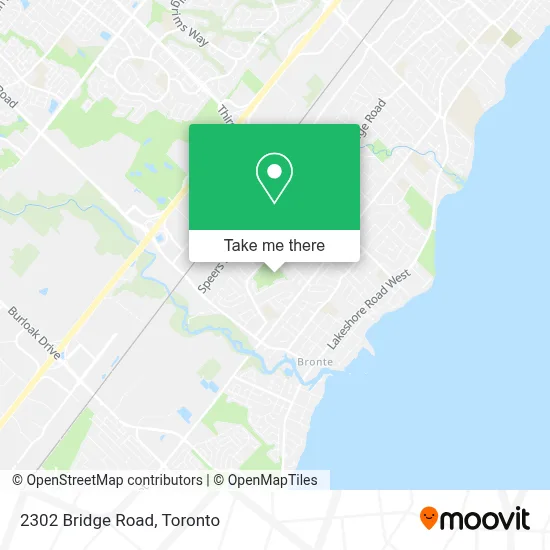 2302 Bridge Road map