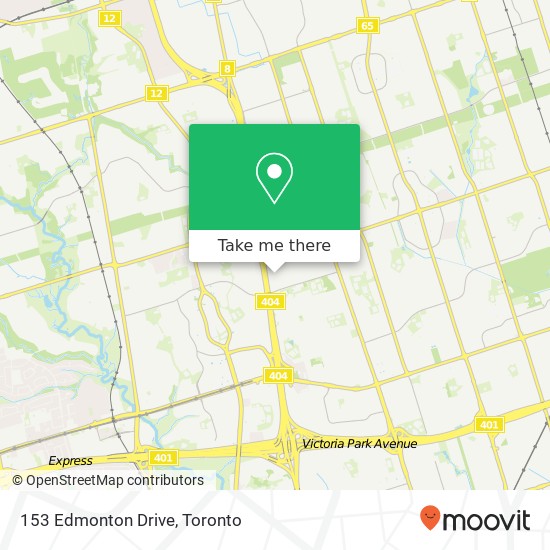 153 Edmonton Drive map