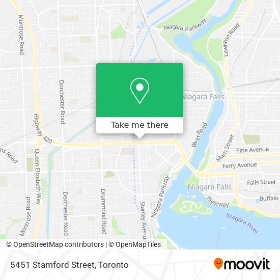 5451 Stamford Street map