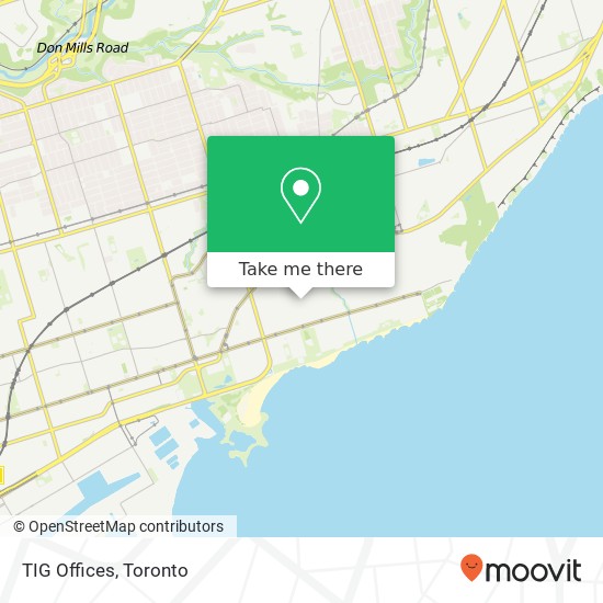 TIG Offices map
