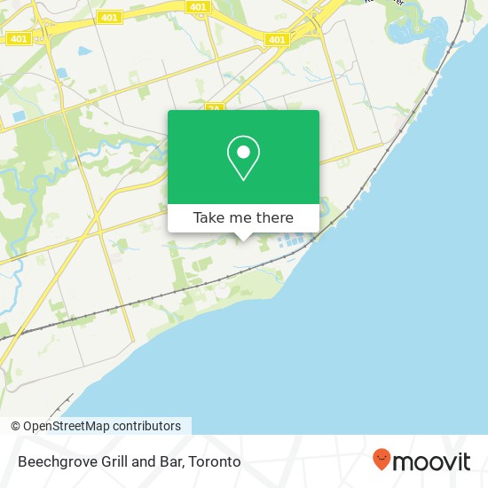 Beechgrove Grill and Bar map