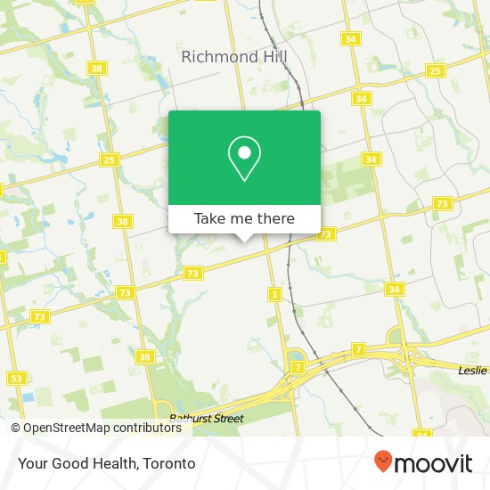 Your Good Health map
