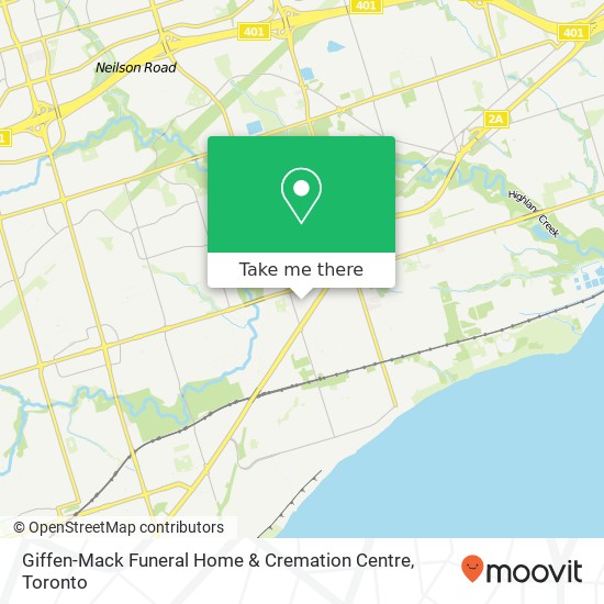 Giffen-Mack Funeral Home & Cremation Centre map