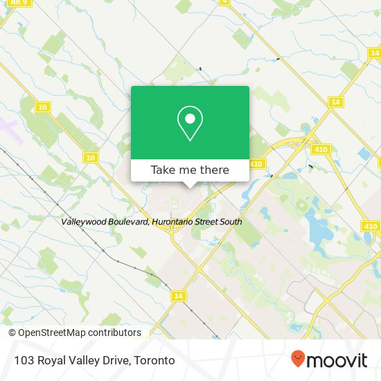 103 Royal Valley Drive map
