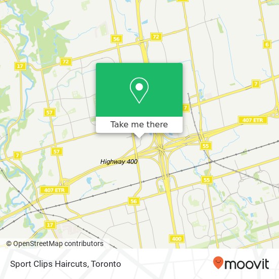 Sport Clips Haircuts map
