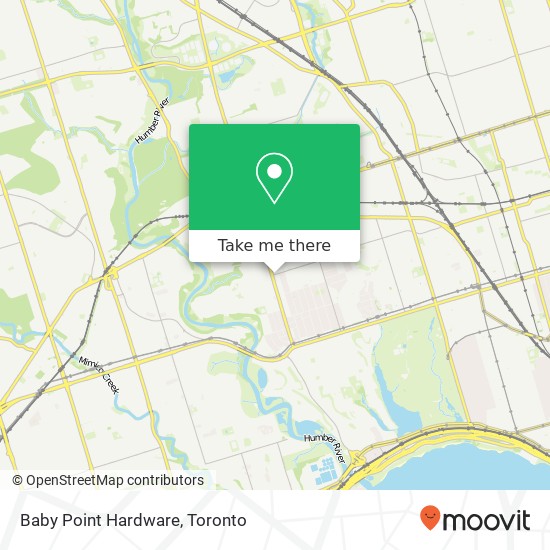 Baby Point Hardware map