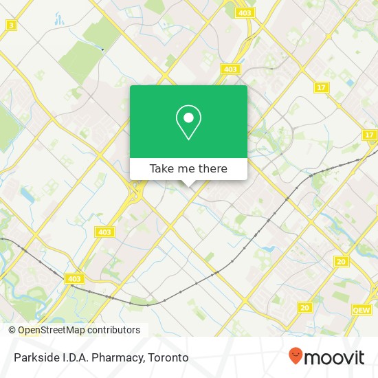 Parkside I.D.A. Pharmacy map