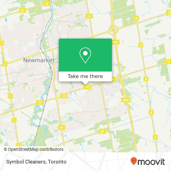 Symbol Cleaners map