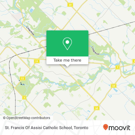 St. Francis Of Assisi Catholic School map