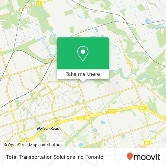 Total Transportation Solutions Inc map