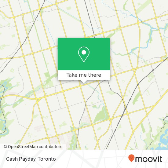 Cash Payday map