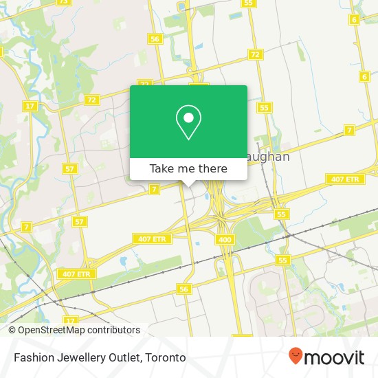 Fashion Jewellery Outlet map