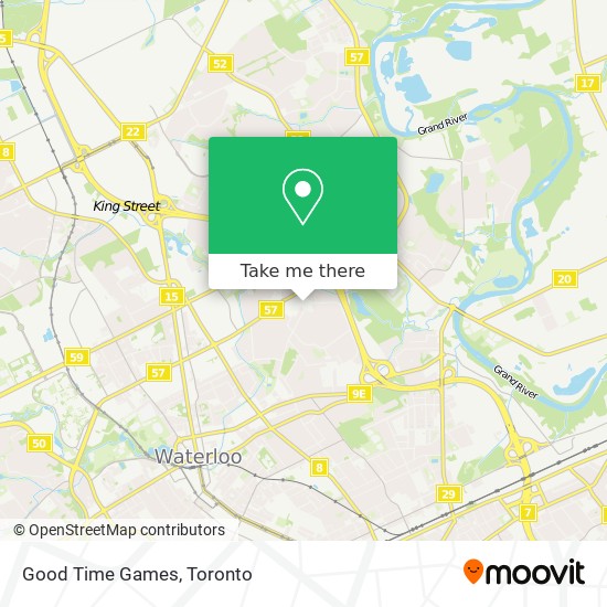Good Time Games map