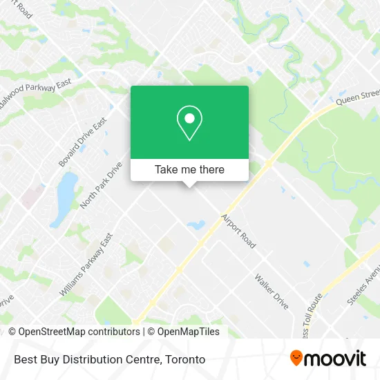 Best Buy Distribution Centre map