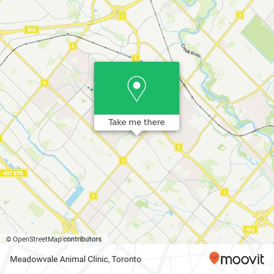 Meadowvale Animal Clinic plan